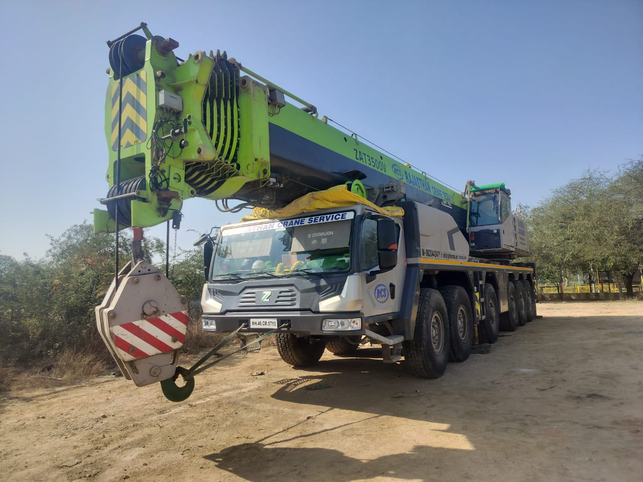 Zoomlion ZAT3500V853 - 350 Ton All Terrain Crane